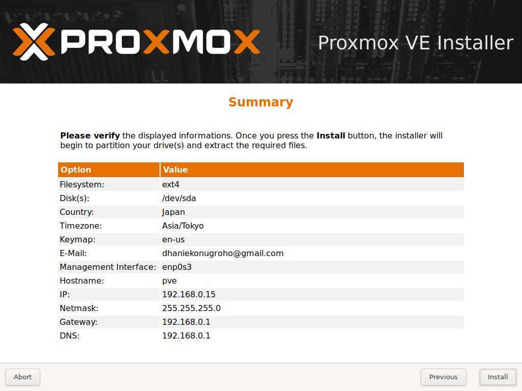 Про бэкапы в proxmox ve