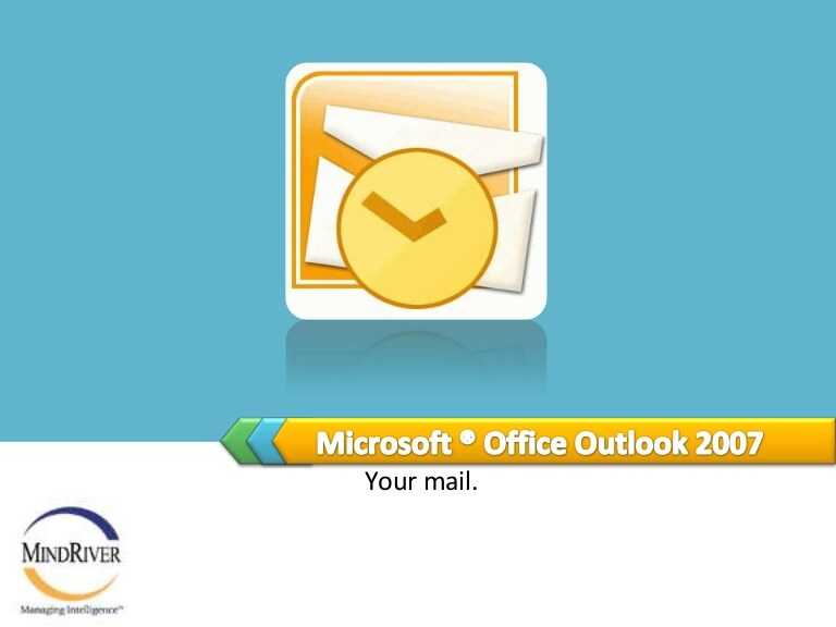 Outlook 2007: возможности для офиса