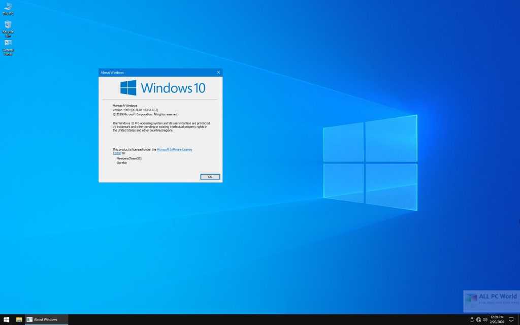 Скачать официальную windows 10 с сайта microsoft