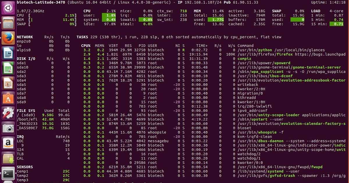 🔎 11 лучших инструментов мониторинга с открытым исходным кодом для linux |