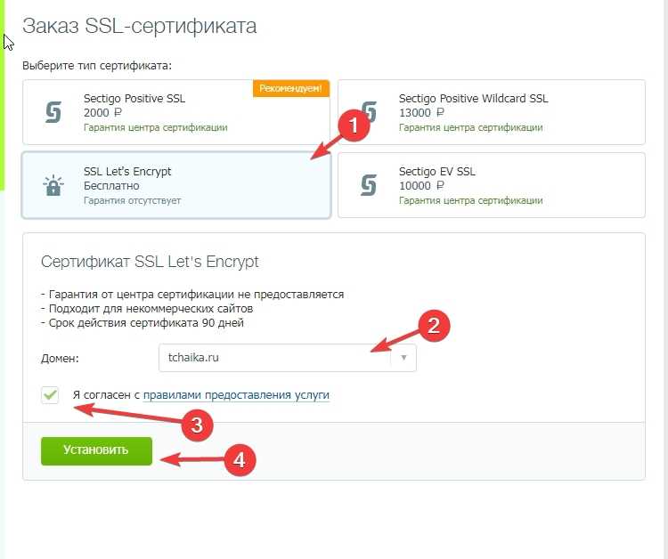 Как установить бесплатный ssl-сертификат для сайта в ispmanager