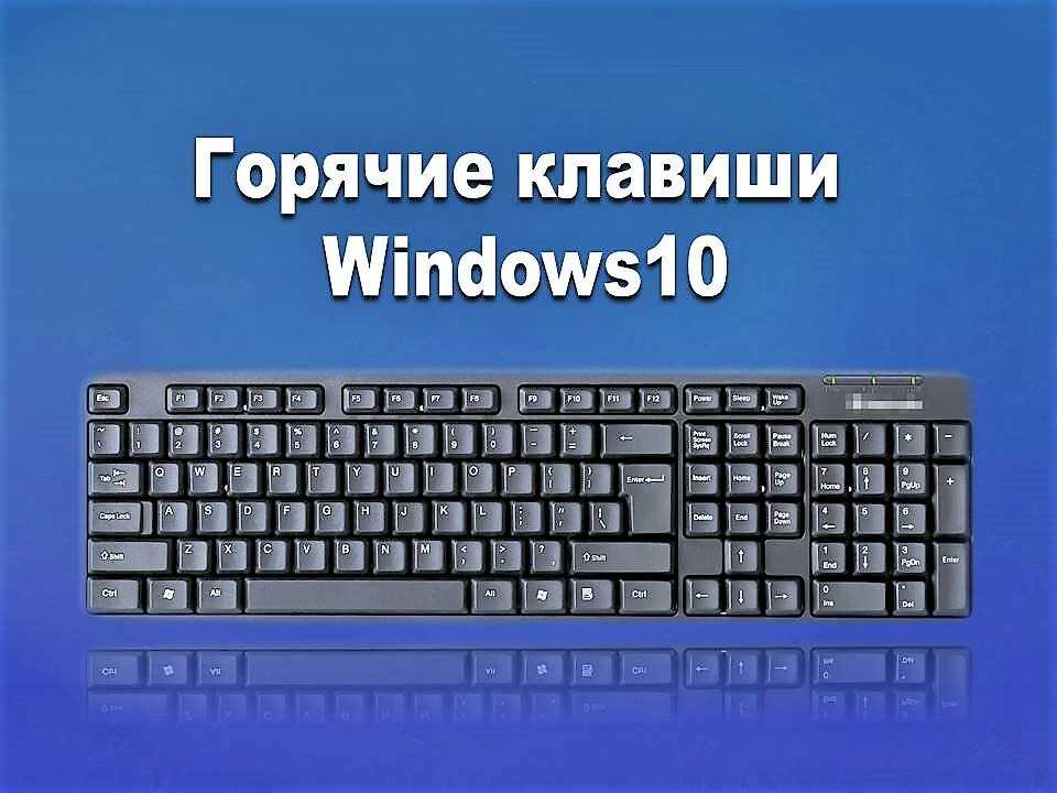 Таблица. все сочетания клавиш на клавиатуре windows 10 | windd.ru