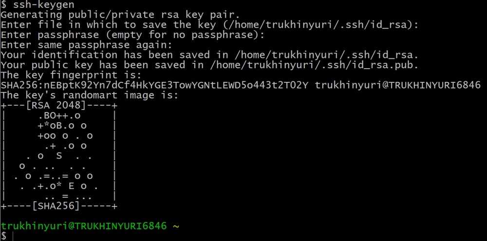 Основные ssh команды