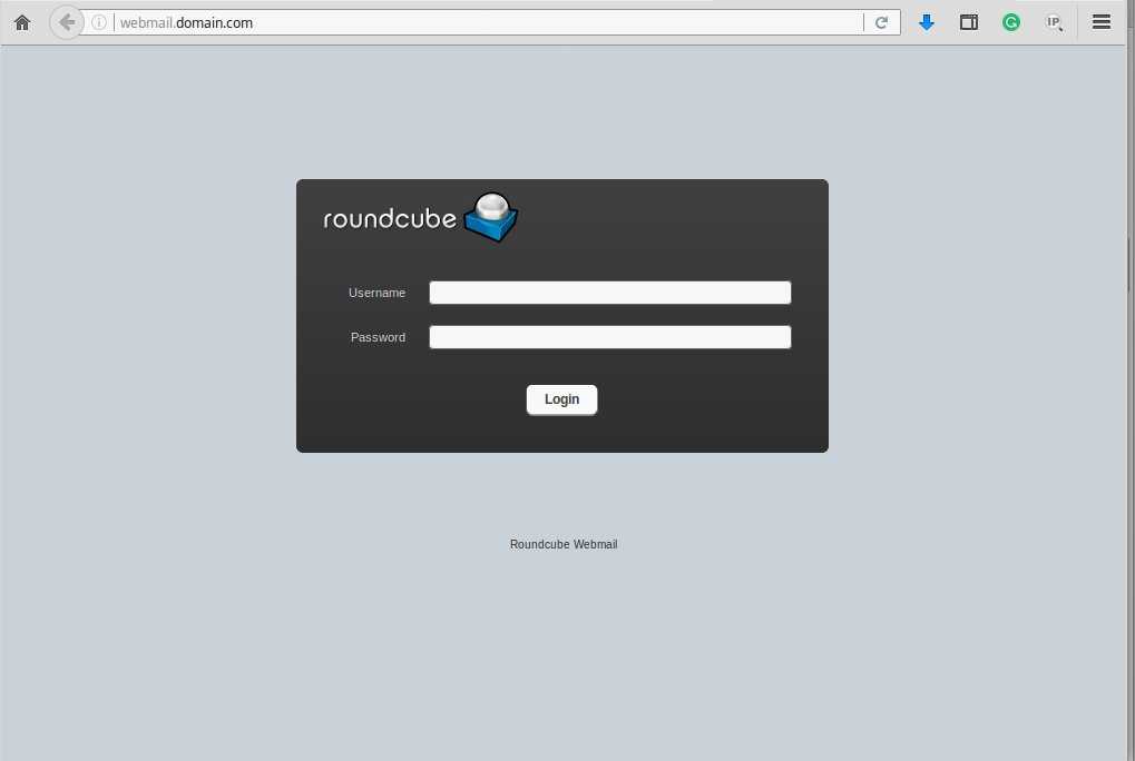 Установка и использование roundcube на centos