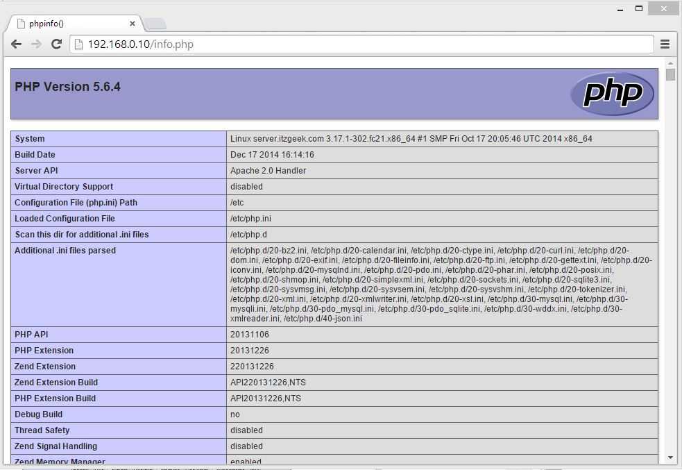 Установка и настройка nginx+php-fpm(fastcgi process manager) на centos 6/7 | записки системного администратора