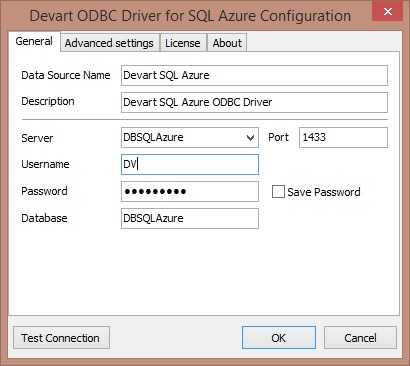 Подключение к источнику данных odbc (мастер импорта и экспорта sql server)
