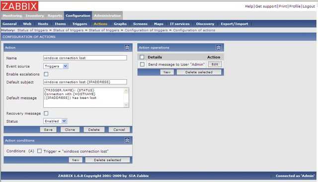 Мониторинг систем видеонаблюдения с помощью zabbix / блог компании девлайн / хабр