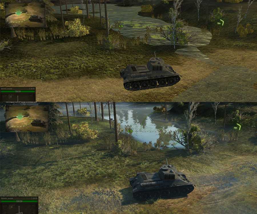 Графика блиц танки