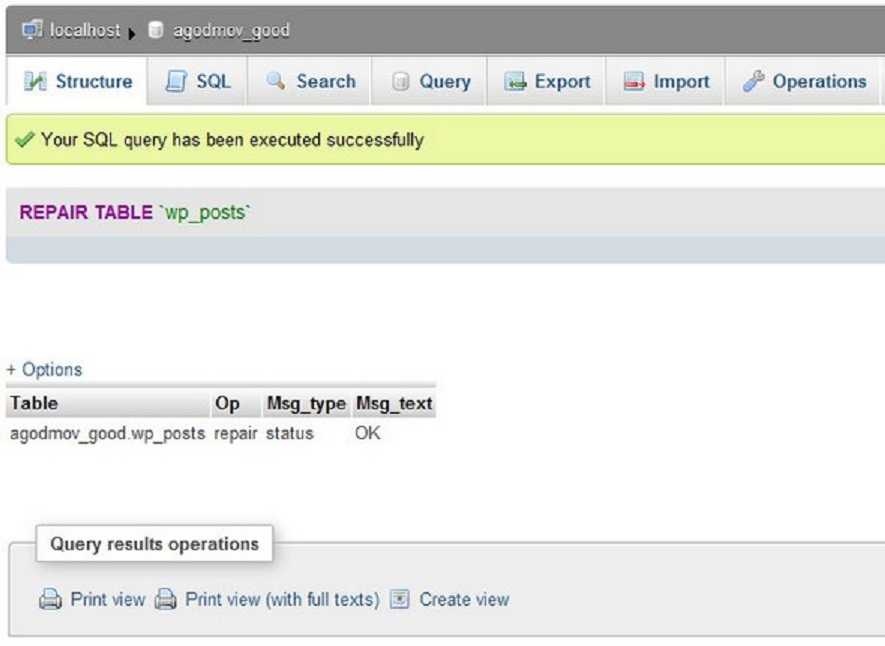 [fix] mysql is marked as crashed and should be repaired