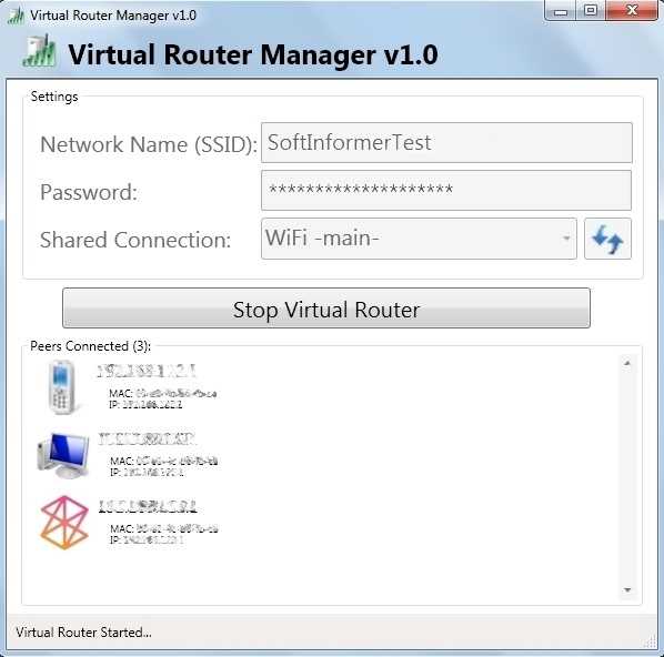 Virtual router plus could not started error routers listed here