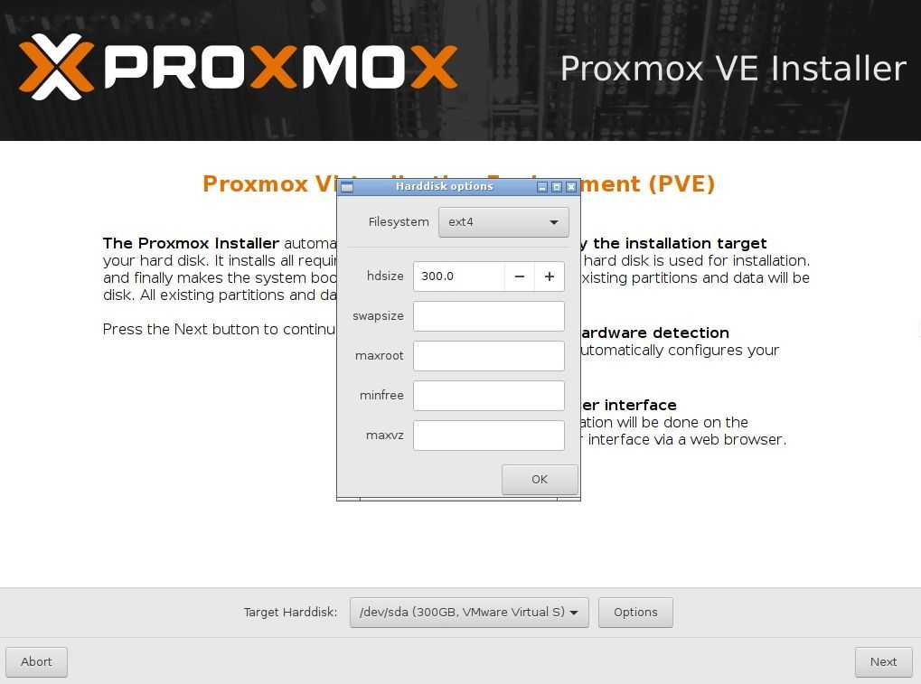 Установка proxmox в debian 10