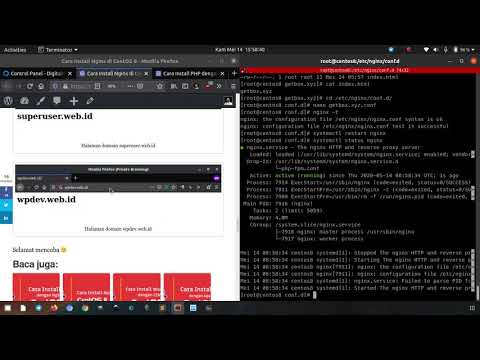 How to install linux, nginx, mariadb, php (lemp stack) in centos 7 / rhel 7
