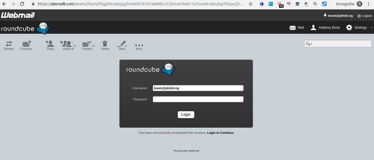 Установите и настройте веб-почту roundcube - настройка linux