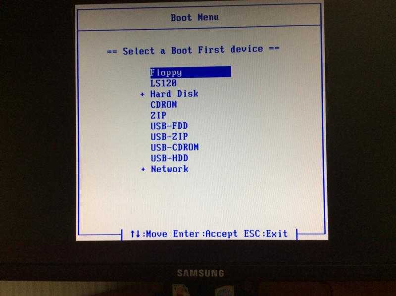 Вход в boot menu на ноутбуке и компьютере