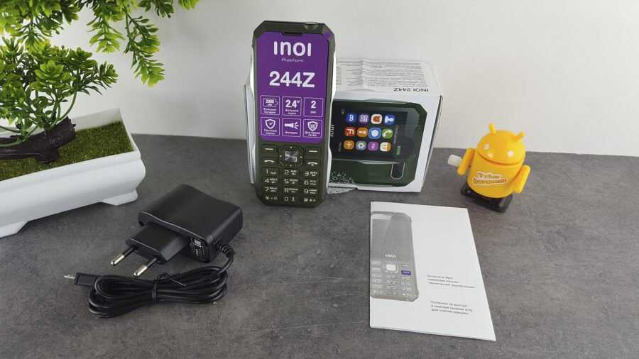 Обзор inoi 246z - ударопрочный кнопочный телефон с 3 сим-картами