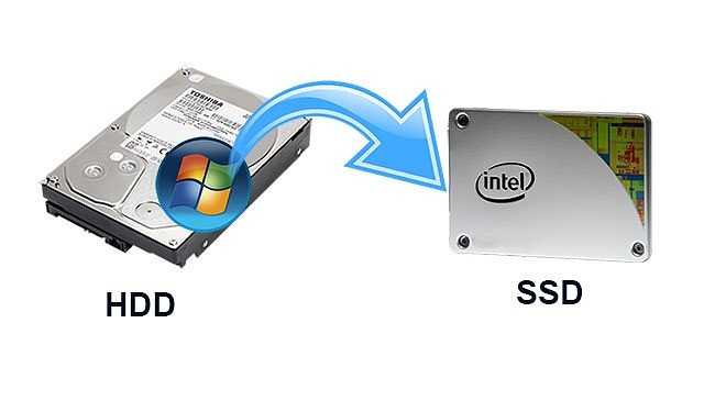 Как перенести систему windows c hdd на ssd диск