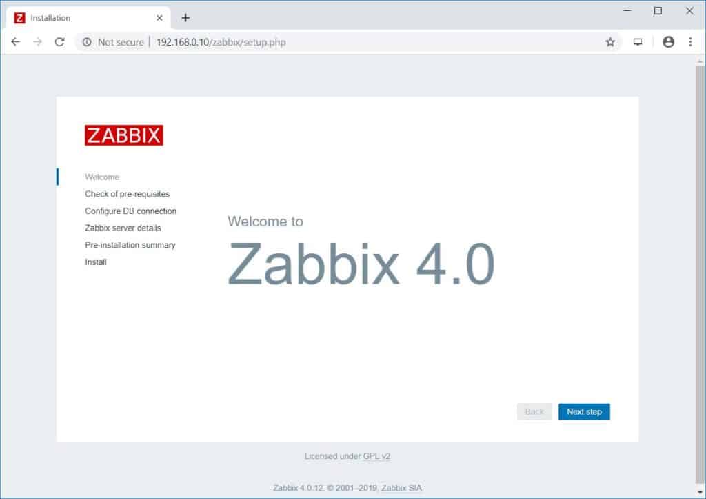 Install and configure zabbix proxy