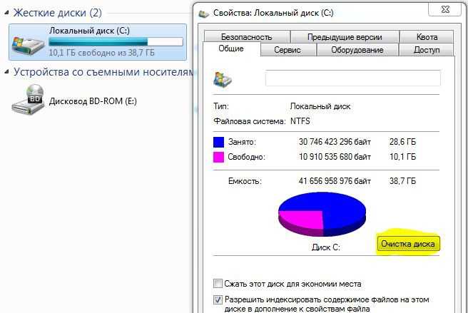 Как очистить системный диск «c» в windows 7-10 и об ssd