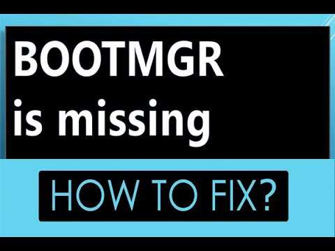 Bootmgr is missing windows 10 что делать? как исправить ошибку 5 способов решения