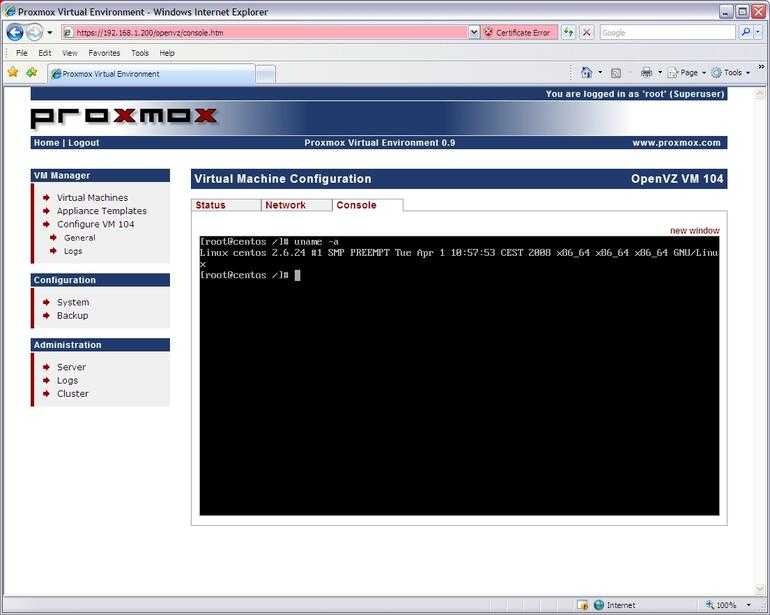Kvm vps на proxmox за nat с пробросом портов и dhcp — alexey skobk.in