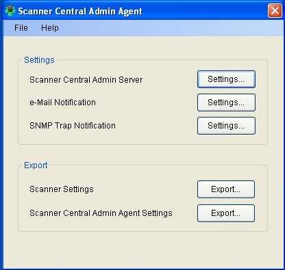 Agent admin. Scanner Central admin. Scanner Management agent. Scan Center ng. Education Center Administrator.