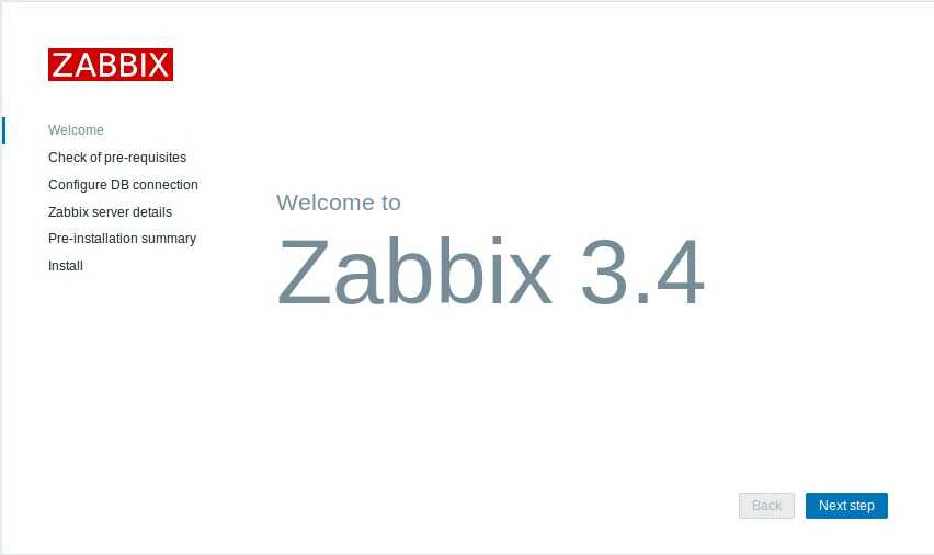 Установка и настройка zabbix 3.4 на debian 9