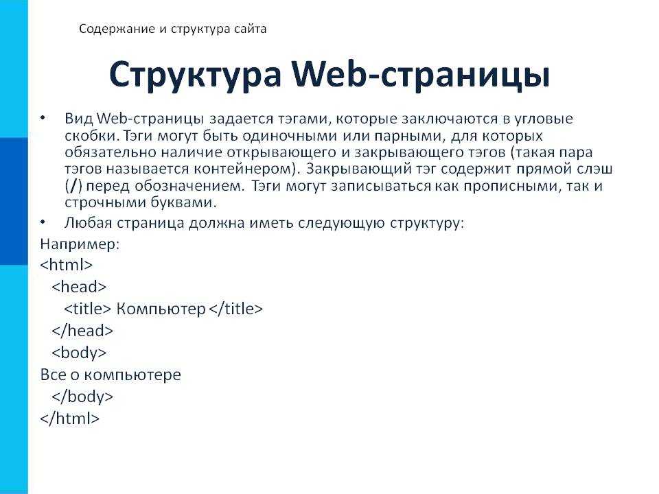 Веб страница функции. Структура веб страницы. Структура вэбстраницы. Структура web сайта. Структура ВПБ страницы.