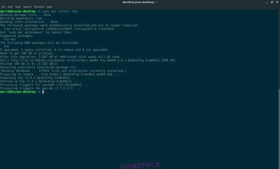 Настройка ntp сервера на ubuntu. сервер синхронизации времени на linux